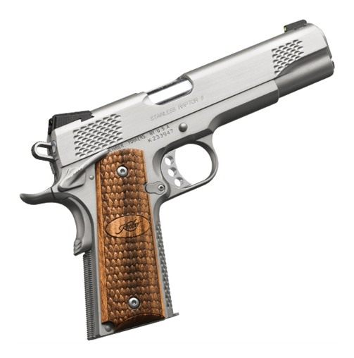 Kimber Mfg.,3200181CA Stainless Raptor II (CA) 45 ACP 8+1 5in Brush Polishe view 2