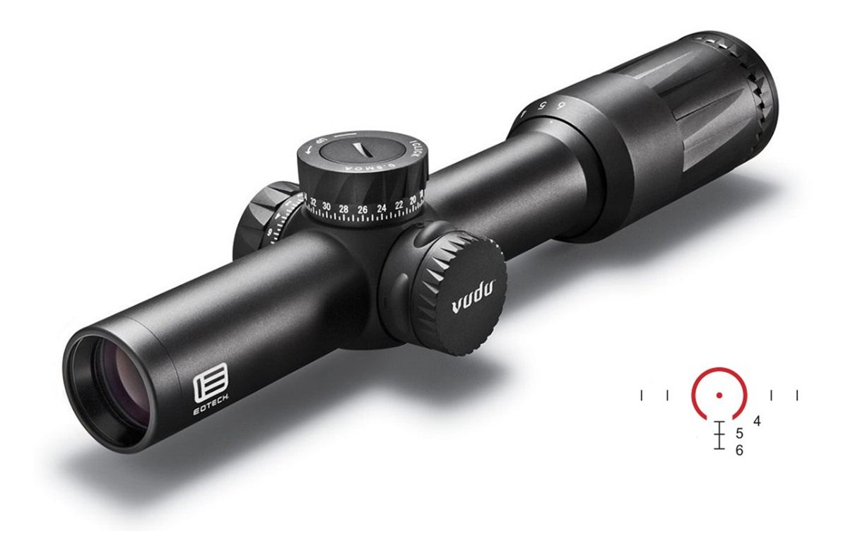 Eotech VUDU16FFSR3 SR3 Black Hardcoat Anodized 1-6x24mm 30mm Tube Illuminat view 2