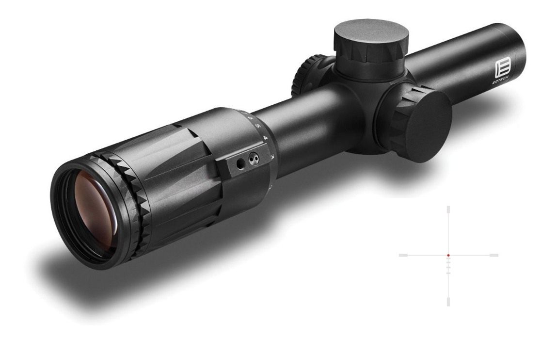 Eotech VDU18SFHC3 Vudu SFP Black Anodized 1-8x 24mm 30mm Tube Illuminated H view 2