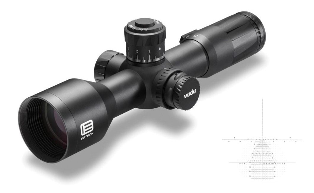 EOTech VDU525FFTR3 Vudu FFP Black Anodized 5-25x 50mm 34mm Tube Illuminated view 2