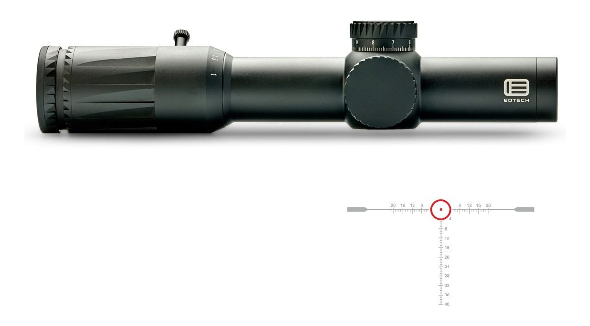Eotech VDU110FFSR4 Vudu FFP Black Hardcoat Anodized 1-10x 28mm 34mm Tube Il