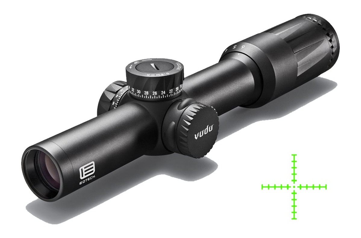 Eotech VDU16FFSR1G Vudu FFP Black Hardcoat Anodized 1-6x 24mm 30mm Tube Ill view 2