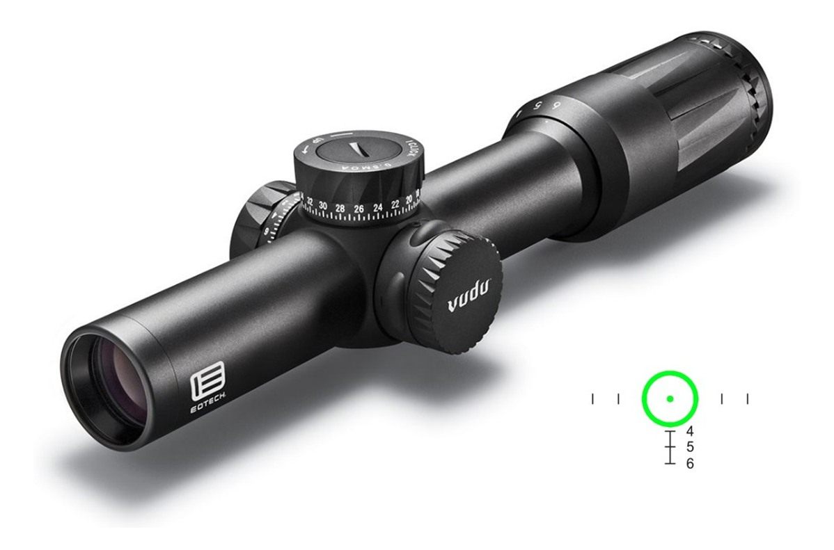 EOTech VDU16FFSR2G Vudu FFP Black Hardcoat Anodized 1-6x 24mm 30mm Tube Ill view 2