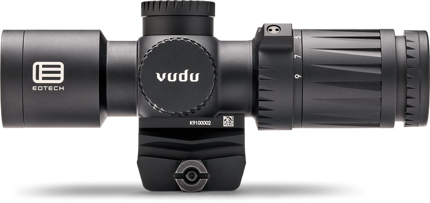 EOTech Vudu Ultra Short Rifle Scope 3-9x32 34mm SFP HC1 MOA Black with Inte view 2