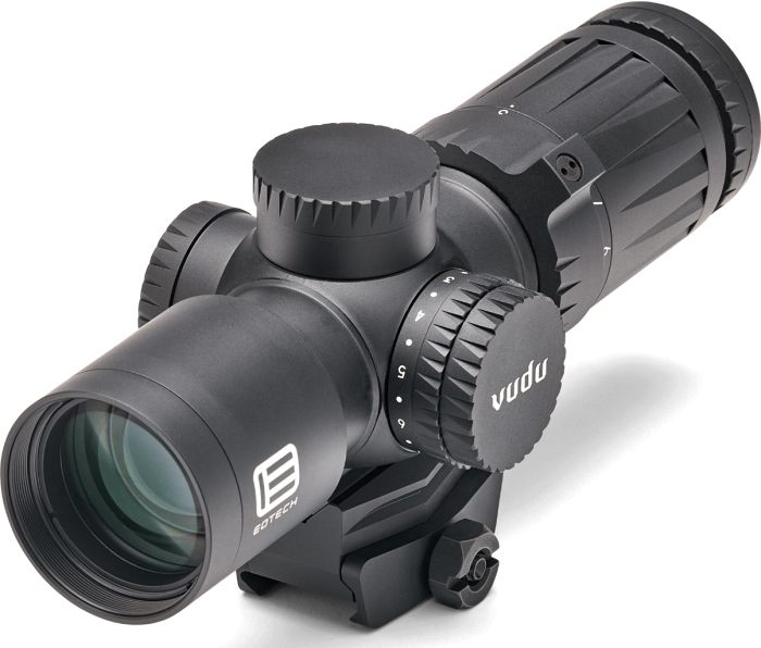EOTech Vudu Ultra Short Rifle Scope 3-9x32 34mm SFP HC1 MOA Black with Inte view 3