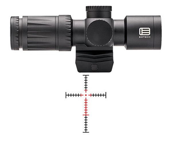 EOTech Vudu Ultra Short Rifle Scope 3-9x32 34mm SFP HC1 MOA Black with Inte view 4