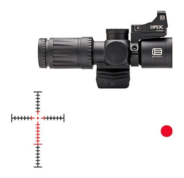 Eotech L 3 VDU3-9PKG1 Vudu Kit Matte Black 3-9x 32mm, Illuminated HC1 MOA R view 5