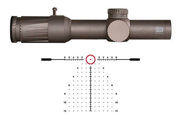 EOTech VDU1-10SR5DFTAN Vudu Tan 1-10x28mm, 34mm Tube Illuminated SR-5 DFG R view 2