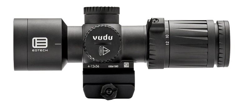 Eotech Vudu 4-12x36 FFP Ultra-Short Rifle Scope MD5 Reticle Mrad Integrated view 2