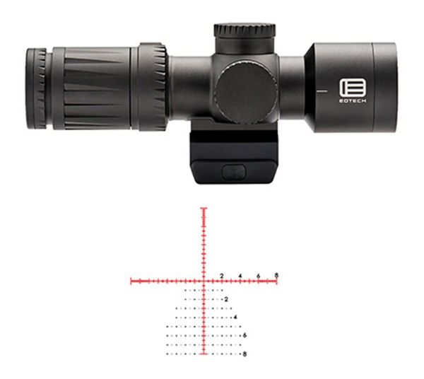 Eotech Vudu 4-12x36 FFP Ultra-Short Rifle Scope MD5 Reticle Mrad Integrated view 4