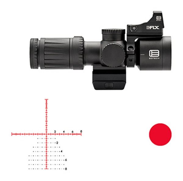 Eotech Vudu Rifle Scope Eflx Ring Mount Package 4-12x36 FFP MD5 Black view 3