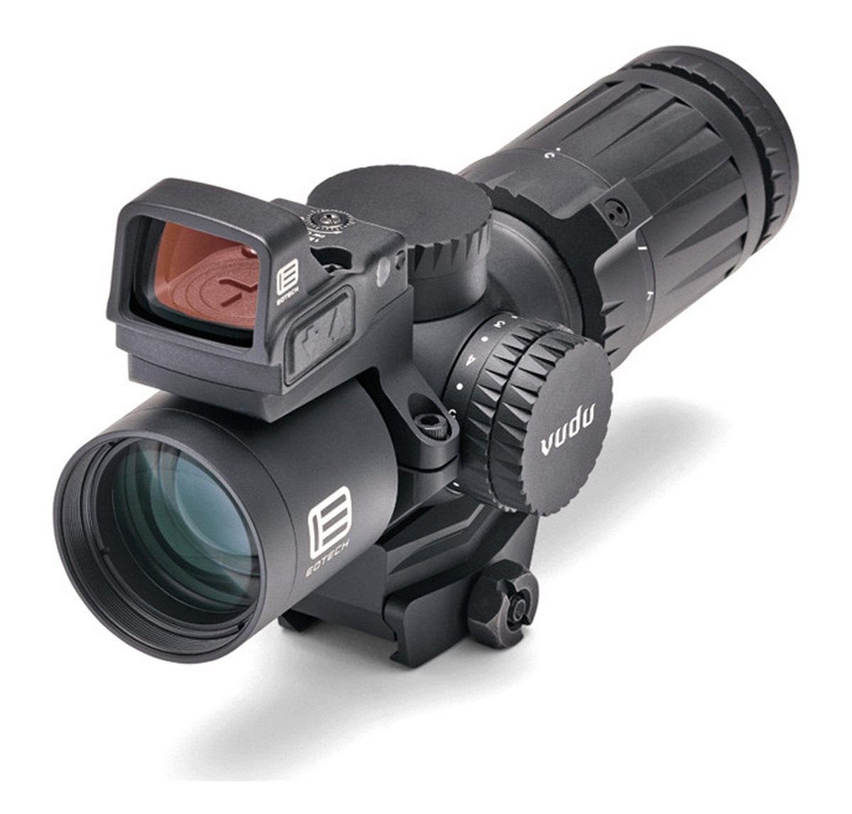 Eotech Vudu 3-9 SFP Ultra Short MR5 Reticle (MOA) Integrated Mount W/Eflx O view 2