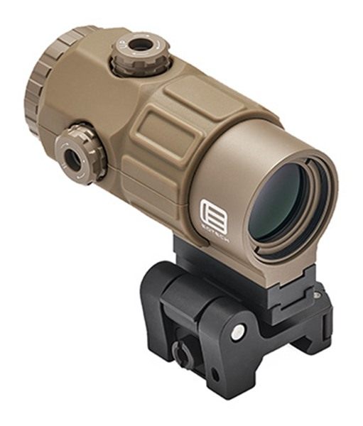 Eotech L 3 5X Magnifier G45 Sts Mount QD Tan view 3