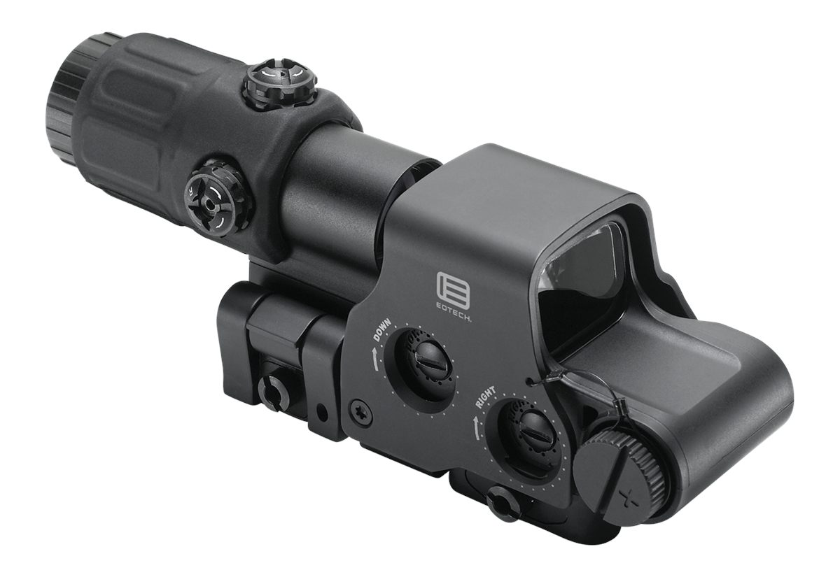 Eotech L 3 HHSII II Express G33 Magnifier Matte Black 1x/3x 1.20in x 0.85in
