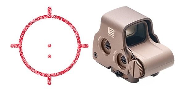 EOTech HWS EXPS3 Holographic Weapon Sight - Night Vision Compatible 68 MOA view 3