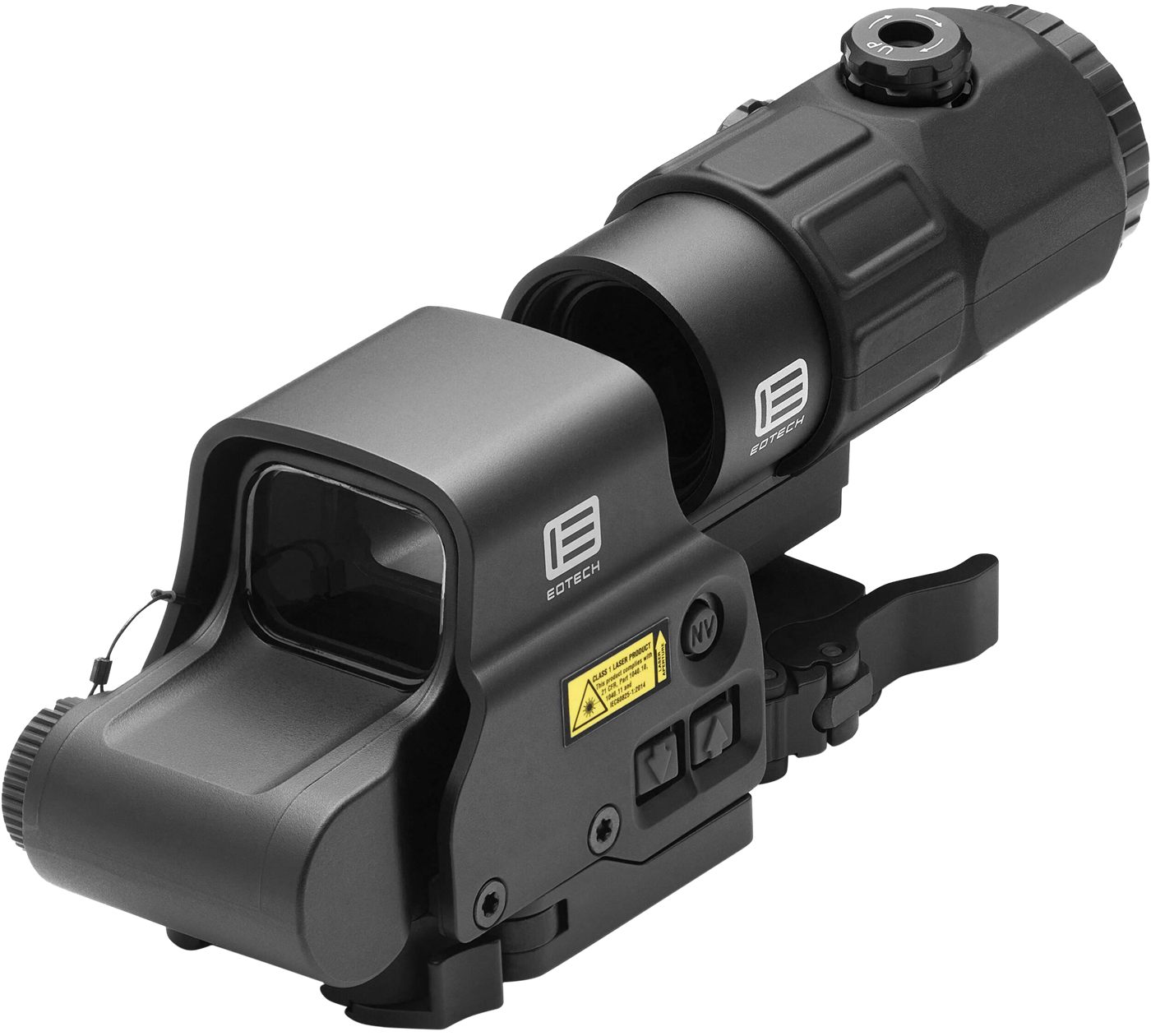 Eotech HHSV V Express G45 Magnifier Matte Black 1x/5x 1.20in x 0.85in 4 x 1