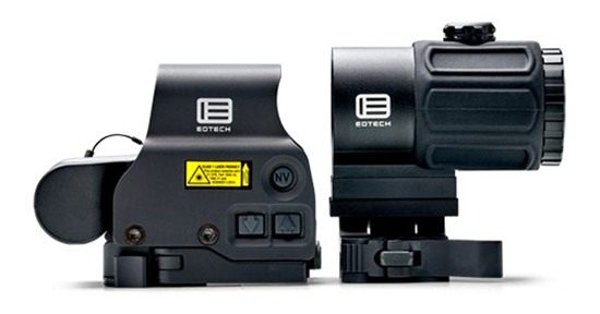Eotech HHSVI VI Express G43 Magnifier Matte Black 1x/3x 1.20in x 0.85in 1 M view 5