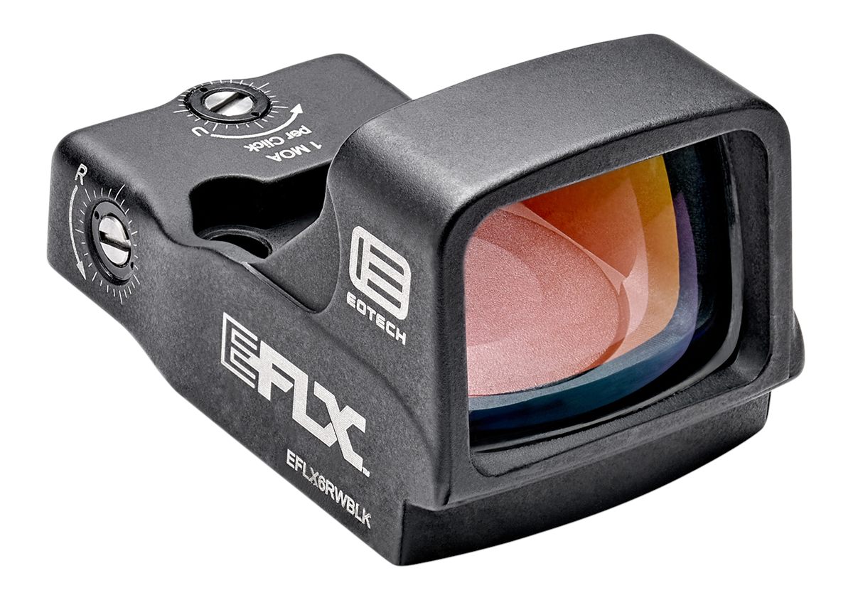 EOTech EFLX6RWBLK Mini Reflex Sight Matte Black 1 x 6 MOA Red Dot