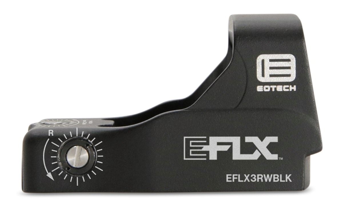 EOTech EFLX6RWBLK Mini Reflex Sight Matte Black 1 x 6 MOA Red Dot view 2