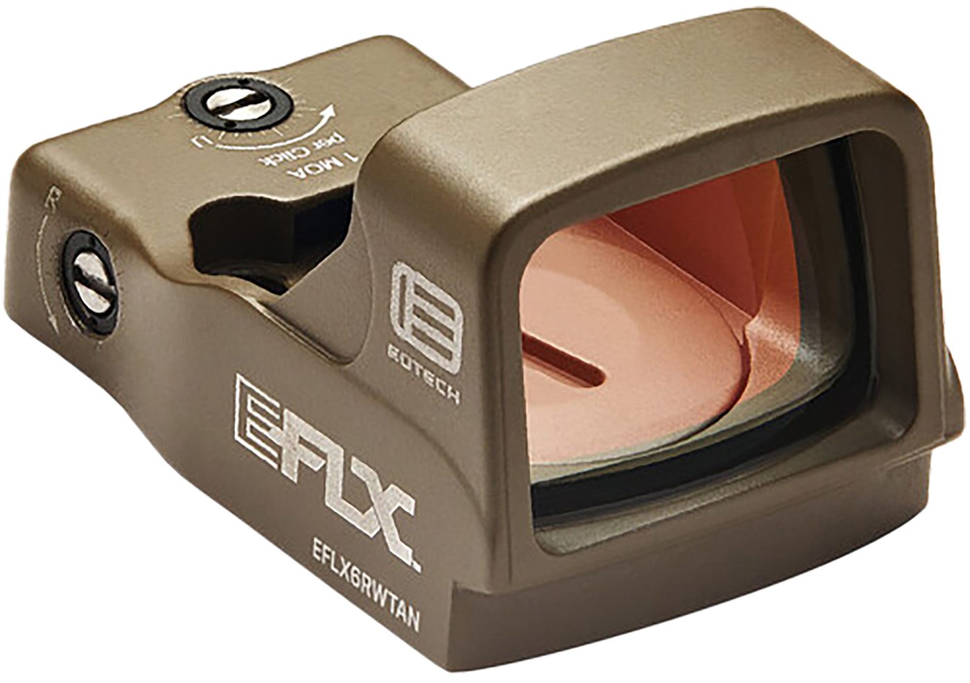 Eotech EFLX3RWTAN Mini Reflex Sight Tan 1 x 3 MOA Red Dot