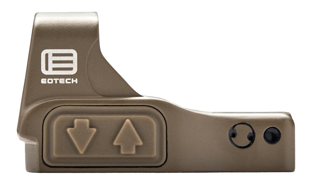 Eotech EFLX3RWTAN Mini Reflex Sight Tan 1 x 3 MOA Red Dot view 2