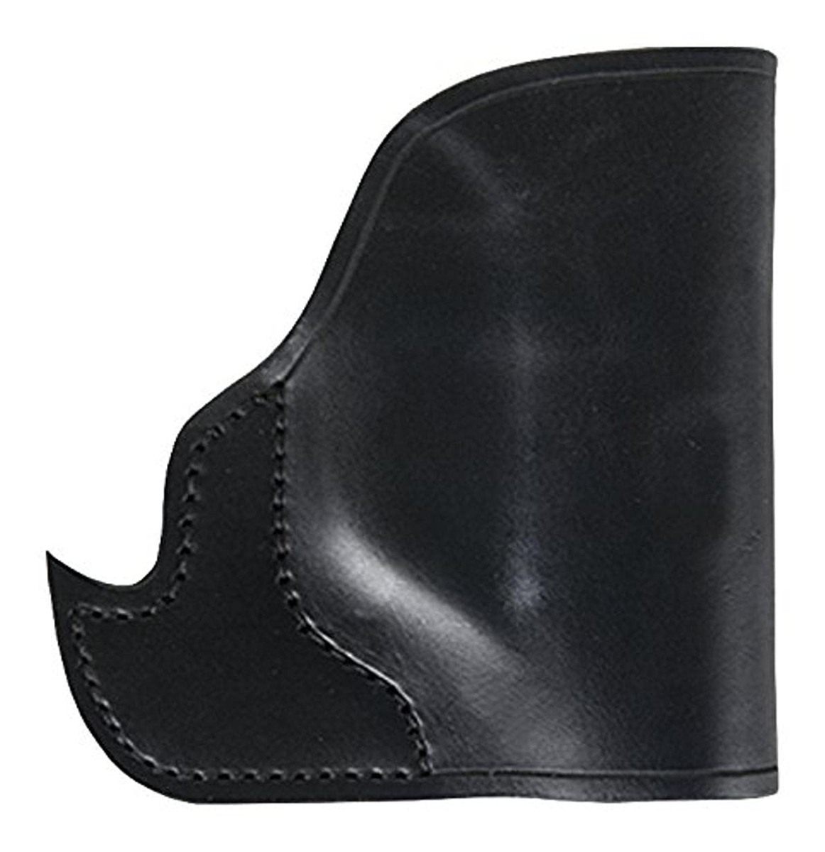 Bulldog Cases Inside Pocket- Black Molded Leather Holster