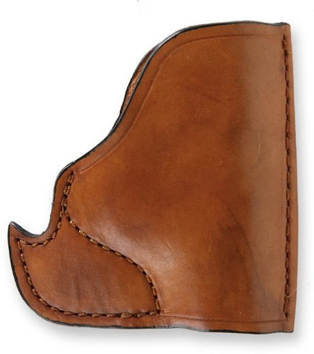 Bulldog Cases Inside Pocket Tan Molded Leather Holster