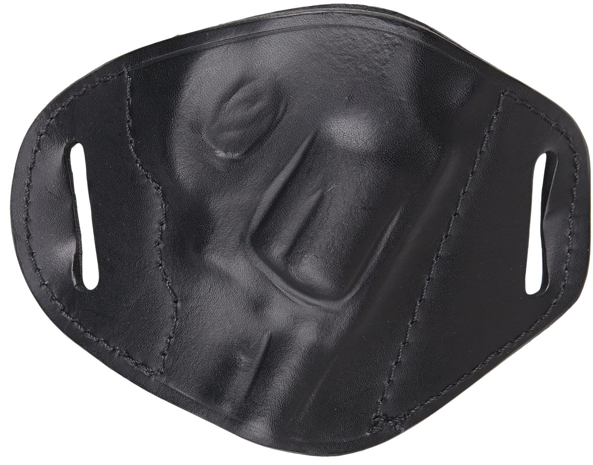 Bulldog Case Molded Leather Belt Slide Holster for Most Small Revolvers wit