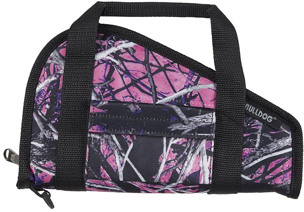 Bulldog Cases Muddy Girl Pistol Rug with Accessory Pocket, Small, Camo/Blac view 2