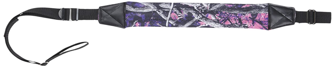 Bulldog Cases Muddy Girl Deluxe Padded Rifle Sling, Camo/Black, 1-Inch view 2