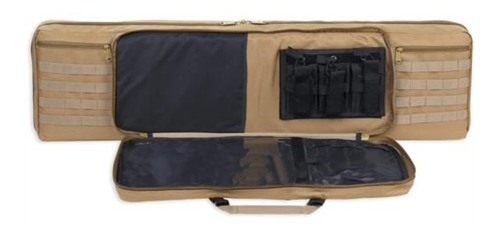 Bulldog Cases BDT4043T Tactical Single Tan Nylon, 3 Accessory Pockets, Delu view 3