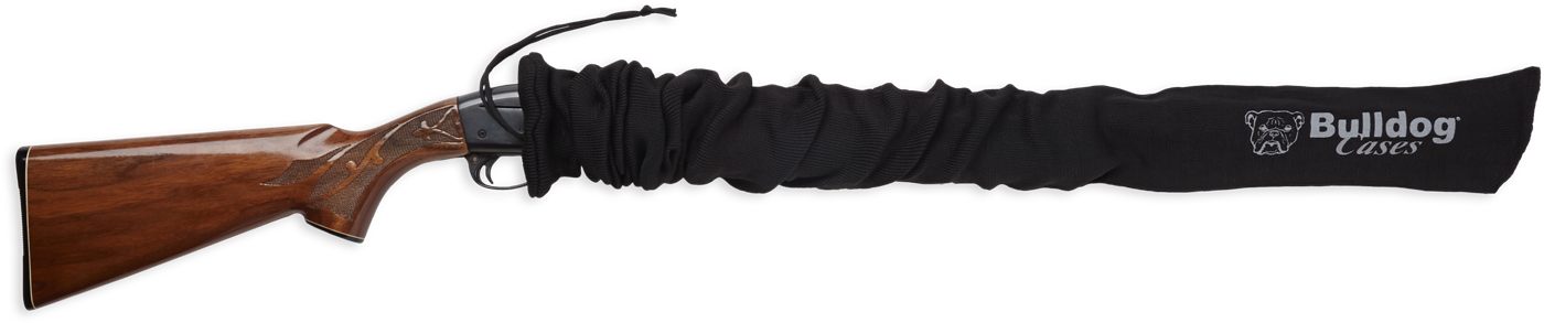 Bulldog Cases Standard Scoped Rifle Shotgun Sock, Black