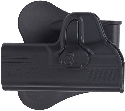 Bulldog Cases Rapid Release Polymer Holster, Black (Fits Glock 17, 22, 31 G view 3