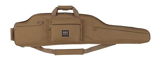 Bulldog 54in Long Range Rifle Case TAN view 2
