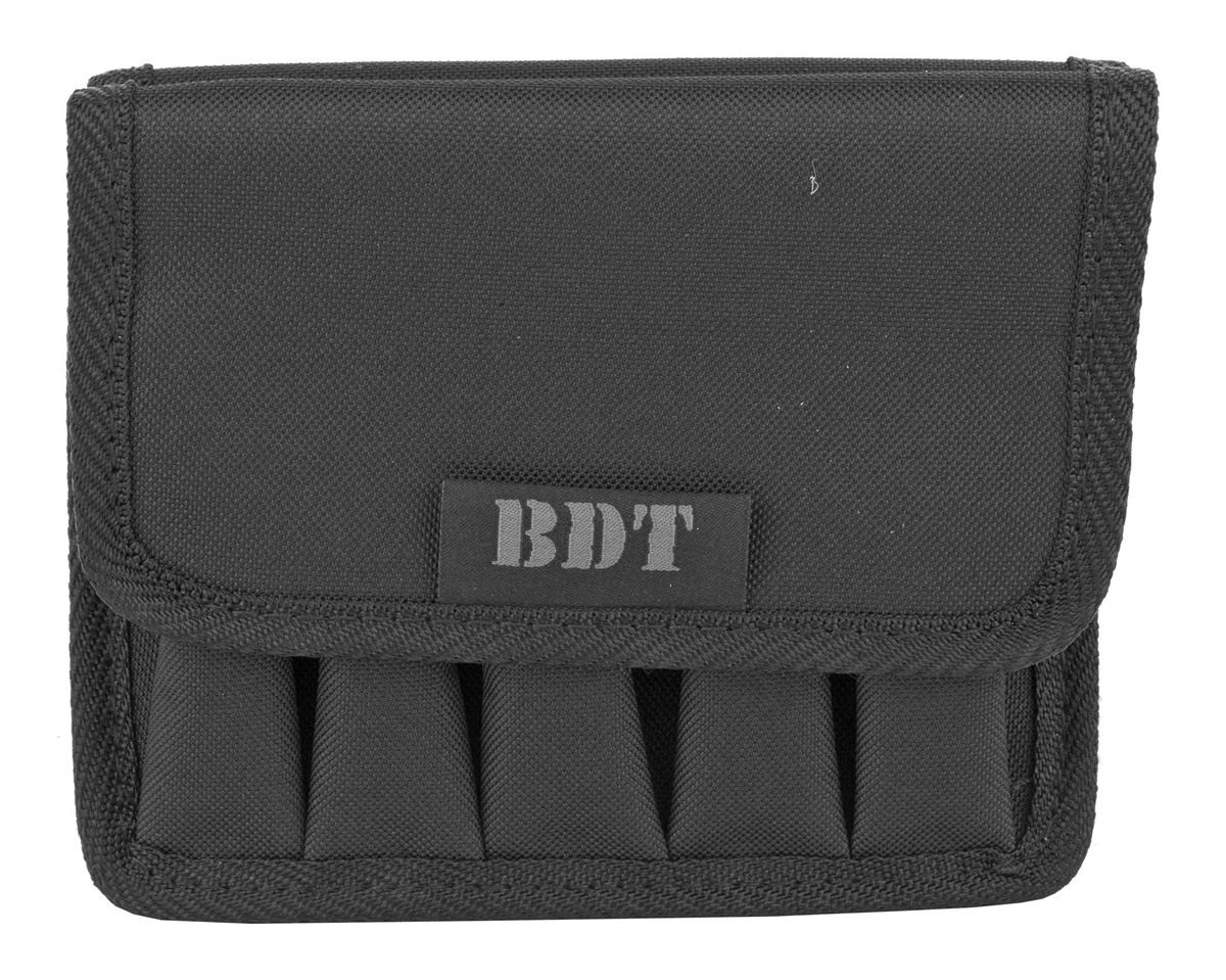 Bulldog Cases BDT-60 Deluxe 5-10 Molle Pistol mag Pouch - Black (Holds Mult