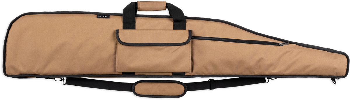 Bulldog Case BD375 Long Range Rifle 55in Tan with Black Trim Water-Resistan