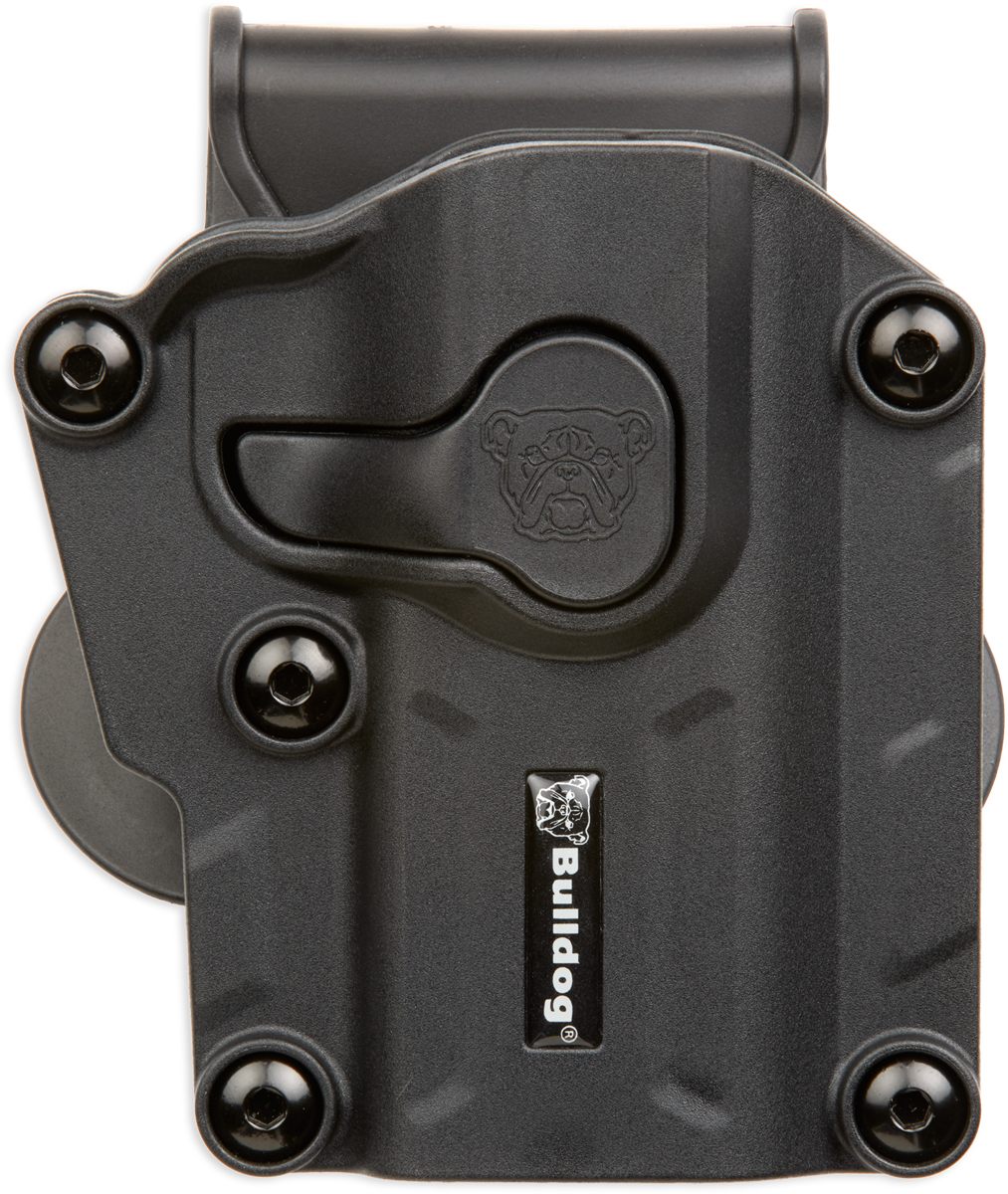 Bulldog Cases Mx-001: Max Multi-Fit Polymer Holster W/Paddle, Black view 2