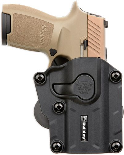 Bulldog Cases Mx-001: Max Multi-Fit Polymer Holster W/Paddle, Black view 3