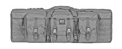 Bulldog Cases 36in Single Tactical CS 3 Large Accessory Pockets Grey view 2