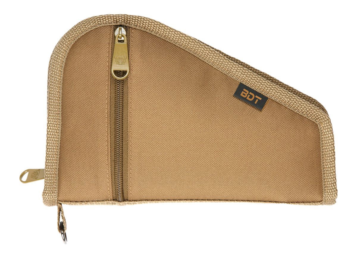 Bulldog Cases BDT620T: Deluxe Pistol W/Pocket and Sleeve - Tan (12inX6in) view 2