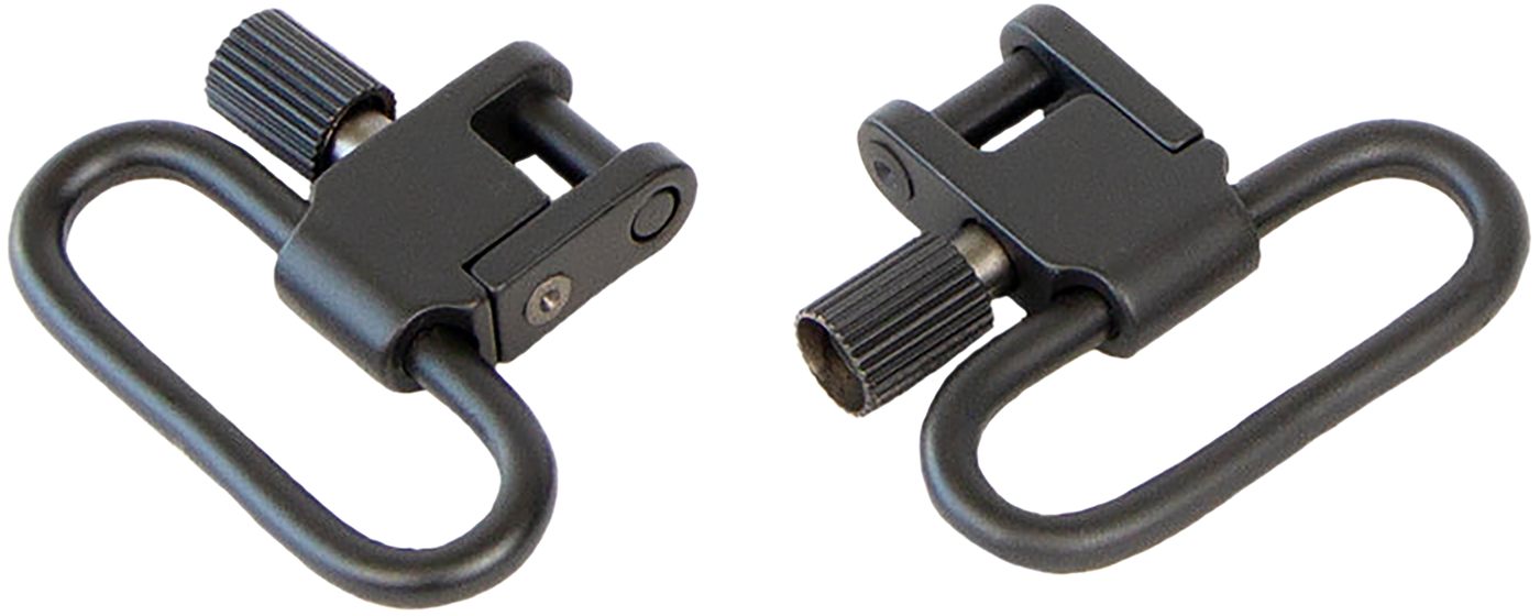 Bulldog Case BD882 Deluxe Locking Swivel Set Black 1.25in Steel