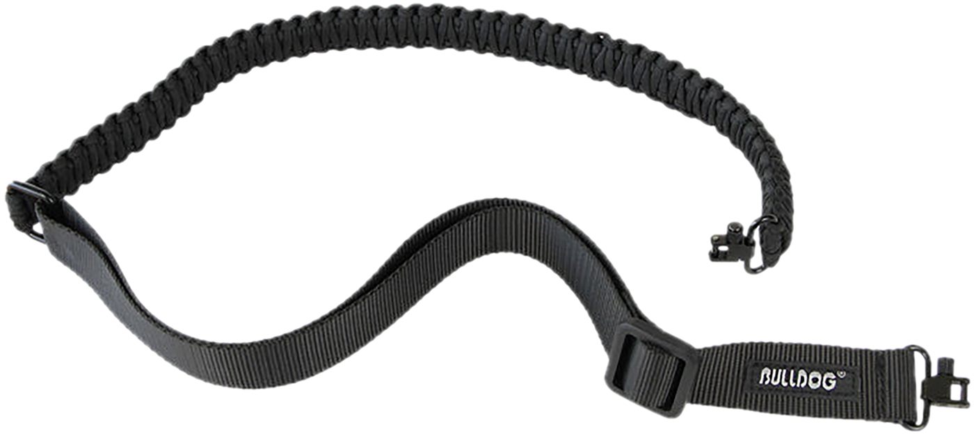Bulldog Cases BD835 Deluxe Rifle Sling Black Paracord