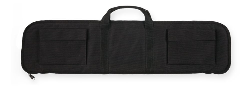 Bulldog Case Tactical Shotgun 35in Black 2 External Pockets