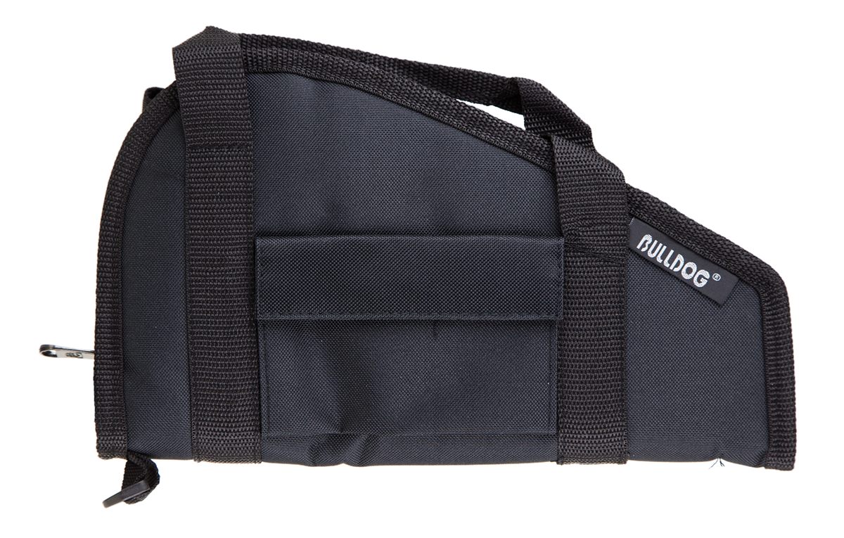 Bulldog Cases Pistol 12in Black Accessory Pocket Carry Strap