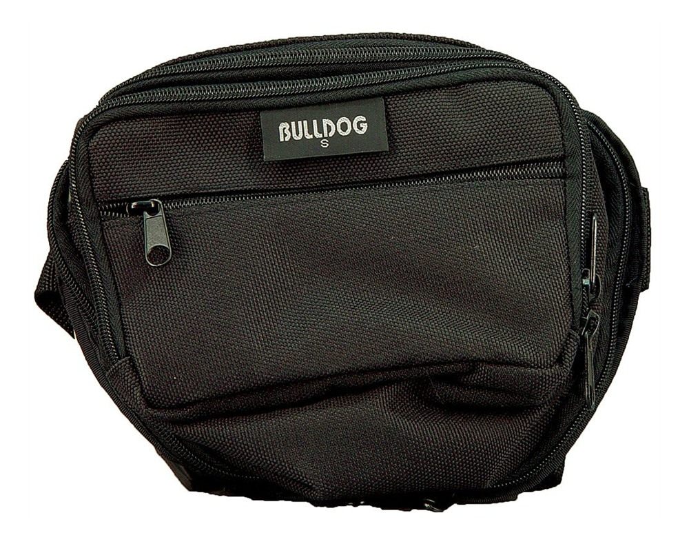 Bulldog Cases Black Fanny Pack with Trim (Small)