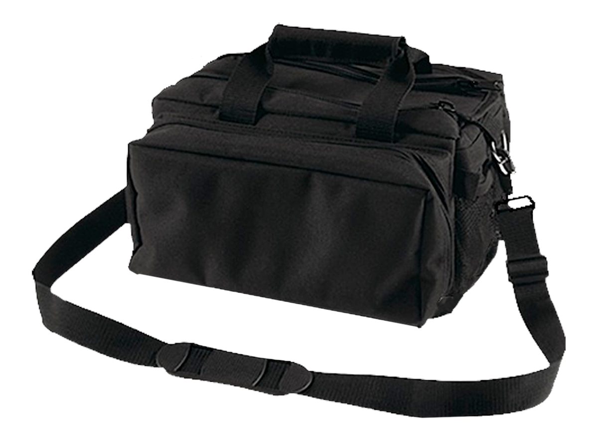 Bulldog Case BD910 Deluxe Range Bag Black Nylon Water-Resistant Outer Shell