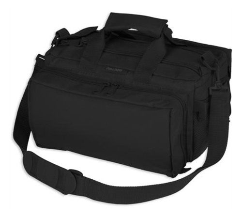 Bulldog Case BD910 Deluxe Range Bag Black Nylon Water-Resistant Outer Shell view 2
