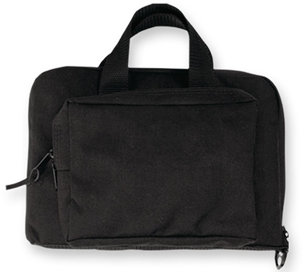 Bulldog Case BD915 Deluxe Mini Range Bag Black Water-Resistant Outer Shell