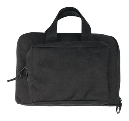 Bulldog Case BD915 Deluxe Mini Range Bag Black Water-Resistant Outer Shell view 2