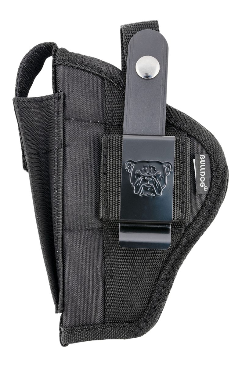 Bulldog FSN7 Extreme OWB Black Nylon Belt Loop/Clip Fits S W M P/2-4in Stan